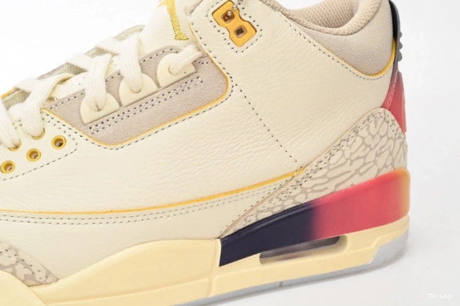 Rep TBK J Air Jordan 3 x Medellin FN0344-901 Sunset Balvin 0804